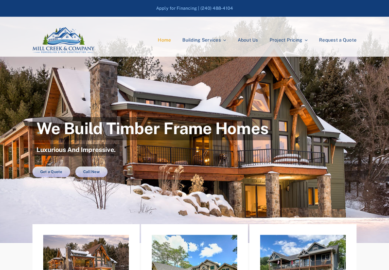 Mill Creek & Company website